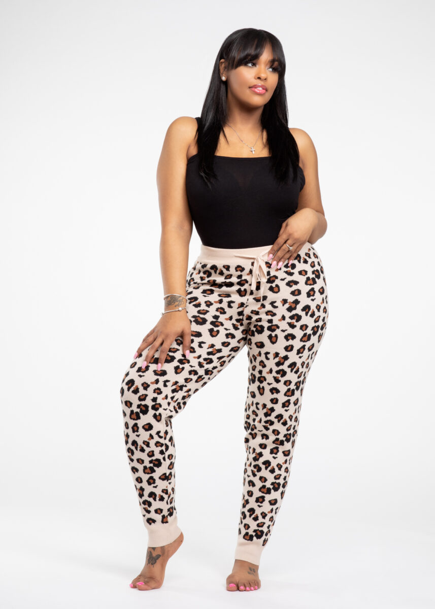 The Leopard Joggers