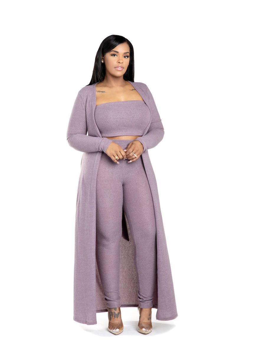 Liza~ 3-Piece Loungewear Set